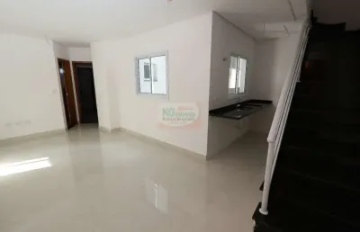Cobertura com 2 dormitórios sendo 1 suite , 51 m²  a venda por r$ 423.000,00 - vila pires - santo andré/sp