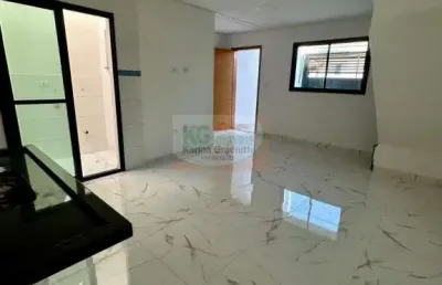 Lindo sobrado para locação por r$2.800,00 | 2 dormitórios sendo 2 suítes  |  96m² | terraço | 1 vaga de garagem  |   jardim santo alberto - santo andré / sp