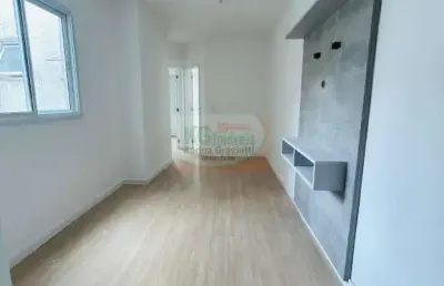 Lindo apartamento para locação por apenas r$2.500,00  |  2 dormitórios sendo 1 suíte   | 96m²|  2 vagas de garagem  |  vila scarpelli- santo andré / sp