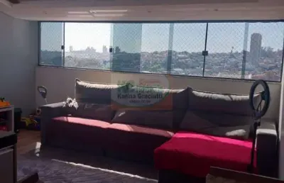 Linda cobertura a venda por  r$445.000,00|  2 dormitórios  | 75m² |  1 vaga de garagem  |   jardim teles de menezes - santo andré / sp
