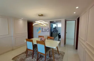Apto mobiliado alto padrão - 78m² - 3 quartos - 1 suite - em bessa, joão pessoa/pb
