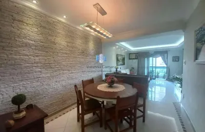 Apartamento para venda em santos, embaré, 3 dormitórios, 1 suíte, 4 banheiros, 2 vagas