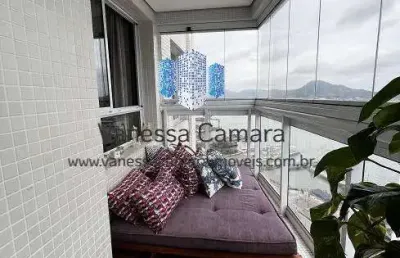 Apartamento para venda em santos, ponta da praia, 3 dormitórios, 3 suítes, 5 banheiros, 3 vagas