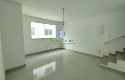 Casa para venda em santos, campo grande, 2 dormitórios, 2 suítes, 3 banheiros, 2 vagas