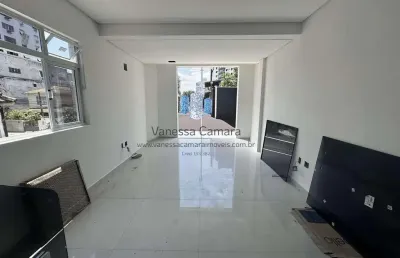 Casa para venda em santos, embaré, 3 dormitórios, 2 suítes, 3 banheiros, 2 vagas
