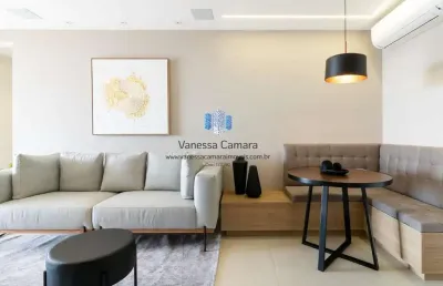 Apartamento para venda em santos, aparecida, 3 dormitórios, 1 suíte, 3 banheiros, 2 vagas