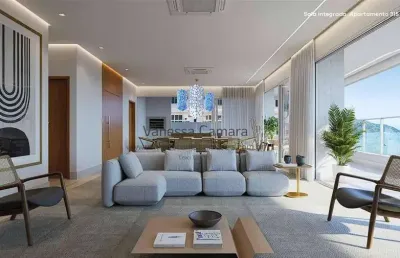 Apartamento para venda em santos, gonzaga, 4 dormitórios, 4 suítes, 4 banheiros, 3 vagas
