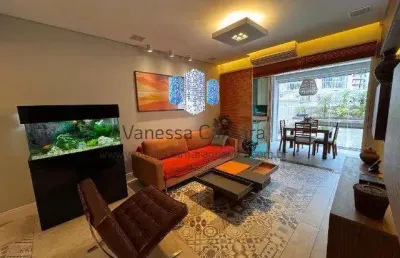 Apartamento para venda em santos, gonzaga, 2 dormitórios, 2 suítes, 4 banheiros, 3 vagas