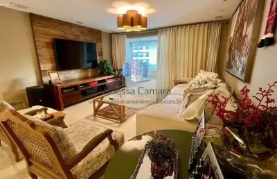 Apartamento para venda em santos, aparecida, 3 dormitórios, 3 suítes, 5 banheiros, 3 vagas