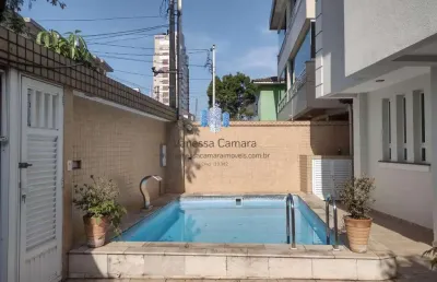 Casa para venda em santos, aparecida, 3 dormitórios, 2 suítes, 3 banheiros, 3 vagas