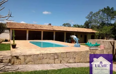 Chácara com 3 dormitórios, com suíte, 1237m² por r$ 1.200.000,00  - jardim costão do rio paraíba, santa branca