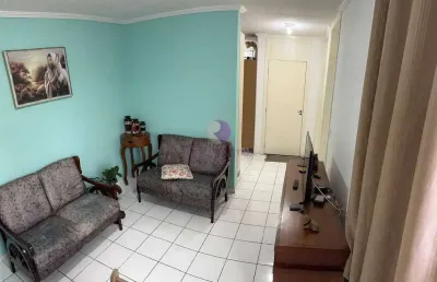 Apartamento com 2 dormitórios - residencial paulista i, jardim monte cristo - suzano