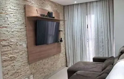 Cobertura à venda no villagio santorini, vila são francisco - suzano/sp