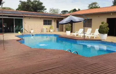 Chácara com 5 dormitórios à venda, 1200 m² por r$ 990.000,00 - chácaras ceres - suzano/sp