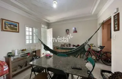 Comprar casa de 3 dormitórios na vila mathias em santos