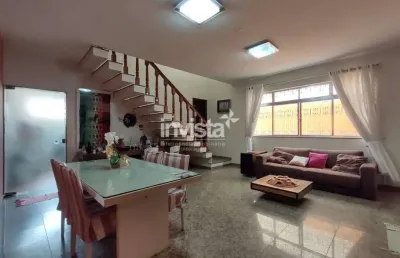 Casa com 3 quartos à venda no Marapé, Santos 