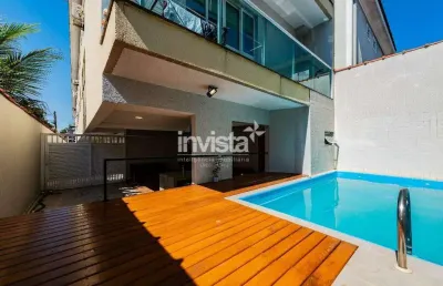 Casa com 2 quartos à venda no Macuco, Santos 