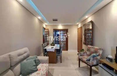 Apartamento com 2 quartos à venda na Vila Mathias, Santos 