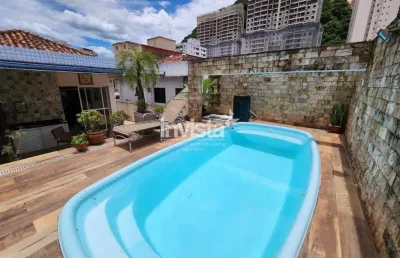 Casa com 4 quartos à venda no Marapé, Santos 