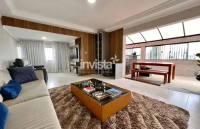 Cobertura com 3 quartos à venda na Vila Mathias, Santos 