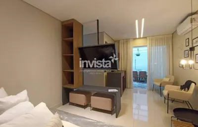 Apartamento com 1 quarto para alugar no Pompéia, Santos 