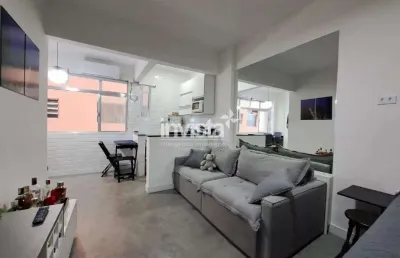 Apartamento com 1 quarto à venda no Embaré, Santos 