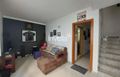 Casa com 3 quartos à venda no Gonzaga, Santos 