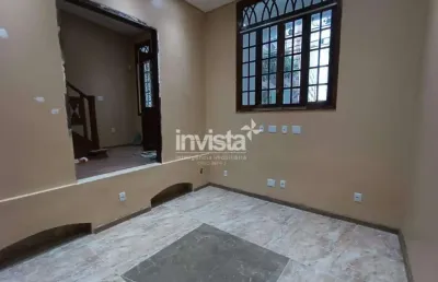 Sobrado à venda, 189 m², uma quadra da praia, pompéia-santos
