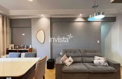 Apartamento com 2 quartos à venda no Campo Grande, Santos 