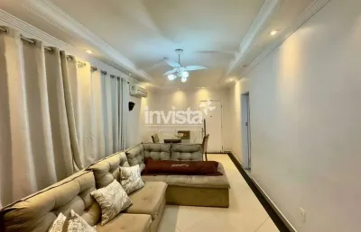 Apartamento com 3 quartos à venda no Ponta da Praia, Santos 