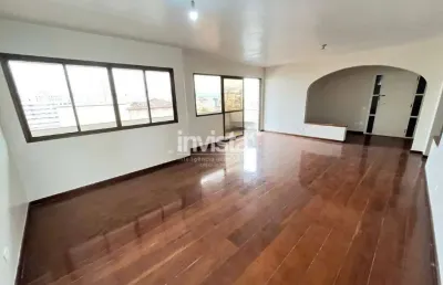 Apartamento com 3 quartos para alugar no Boqueirão, Santos 