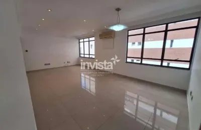 Apartamento com 3 quartos para alugar no Pompéia, Santos 