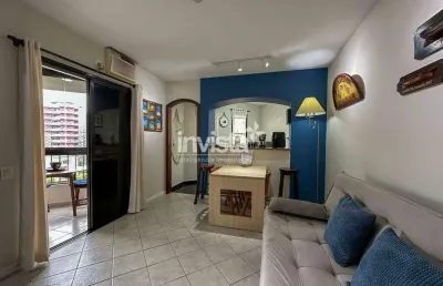 Apartamento com 1 quarto à venda no Gonzaga, Santos 