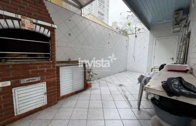 Casa com 3 quartos à venda no Embaré, Santos 