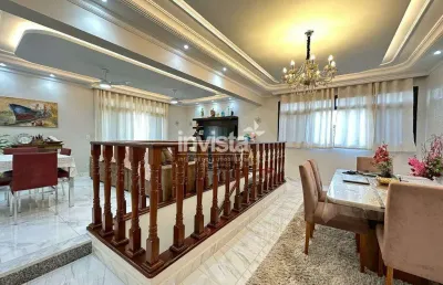 Casa com 6 quartos à venda no Embaré, Santos 