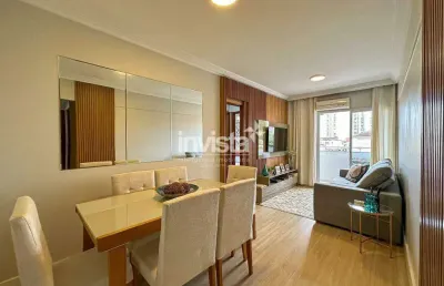 Apartamento com 2 quartos à venda no Marapé, Santos 