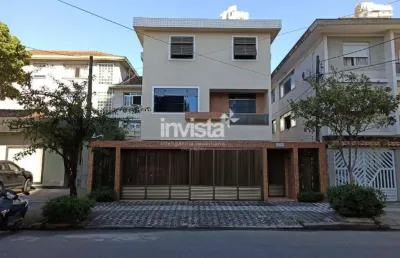 Casa com 4 quartos para alugar no Embaré, Santos 