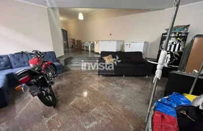 Casa com 4 quartos à venda no Marapé, Santos 