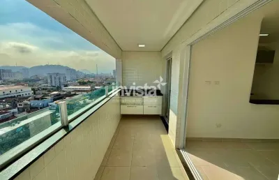 Apartamento com 2 quartos à venda no Macuco, Santos 