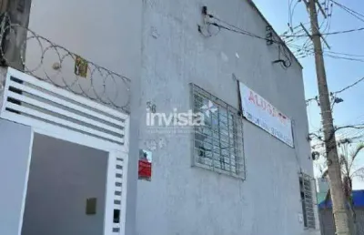 Ponto comercial para alugar na Vila Mathias, Santos 