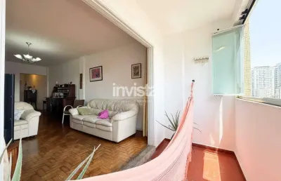 Apartamento com 3 quartos à venda no Ponta da Praia, Santos 