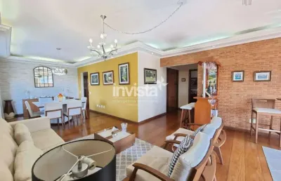 Apartamento com 3 quartos à venda no Boqueirão, Santos 