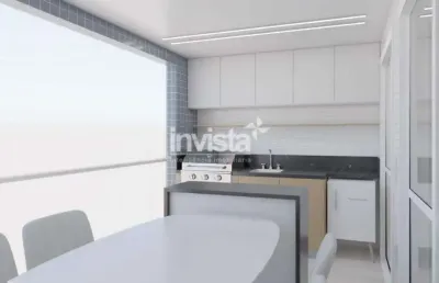 Apartamento com 1 quarto à venda no Boqueirão, Santos 