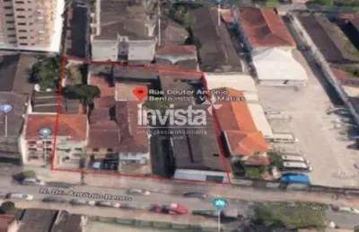 Terreno comercial para alugar na Vila Mathias, Santos 