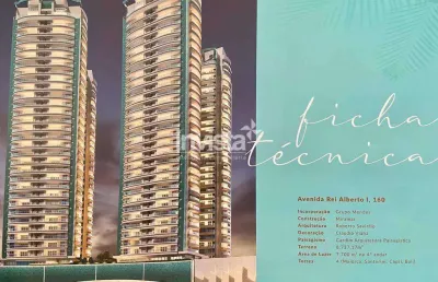 Apartamento com 3 quartos à venda no Ponta da Praia, Santos 