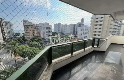Apartamento com 4 quartos para alugar no Embaré, Santos 