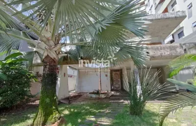 Casa com 4 dormitórios para alugar, 300 m² por r$ 20.000,00/mês - josé menino - santos/sp