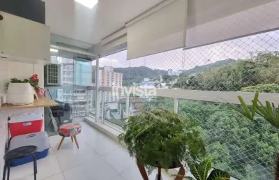 Apartamento com 2 quartos à venda no José Menino, Santos 