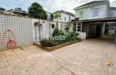 Casa com 3 quartos à venda na Vila Belmiro, Santos 
