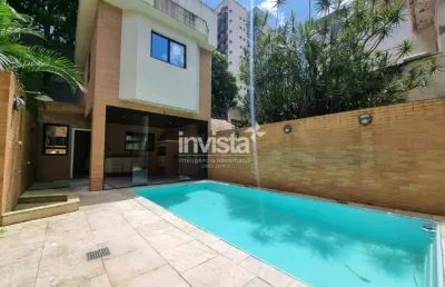 Casa com 2 quartos para alugar no Gonzaga, Santos 